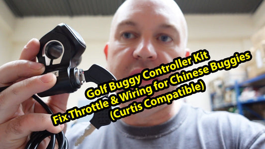 Golf Buggy Controller Repair Kit | Fix Throttle & Wiring (Curtis Controller)