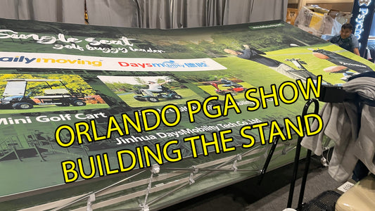 How We Built Our Booth for the Orlando PGA Golf Show 2025