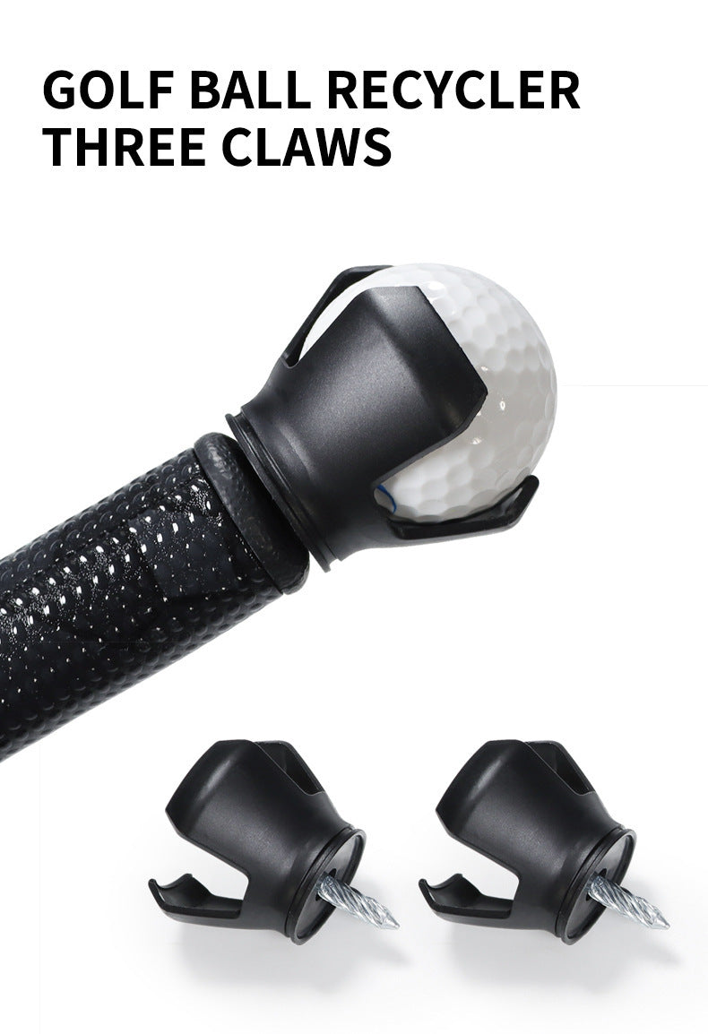 Golf Ball Pick Up Retriever Grabber Claw - Pack of 3