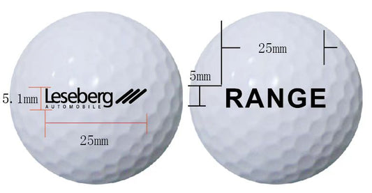 1200 pcs of Customized Golf Range Balls Golf Practice Balls