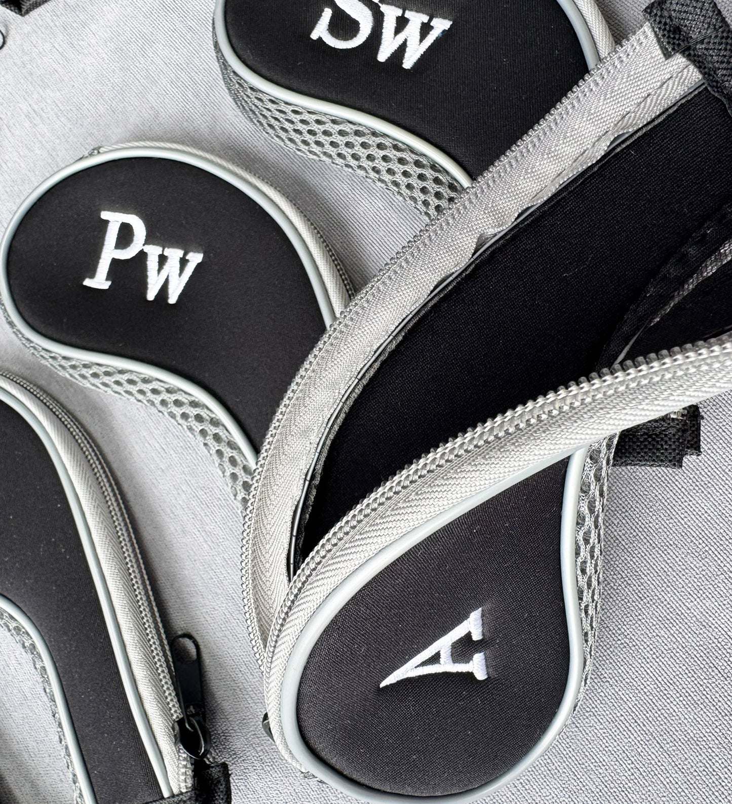 Golf Iron Head Cover Golf Club Headcovers Set of 10 Tour Fit Neoprene headcover