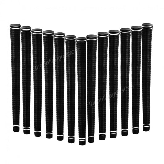 Set of 13 Golf Grips Tour Fit Rotate 360 Oversize Golf Grips & Golf Tape