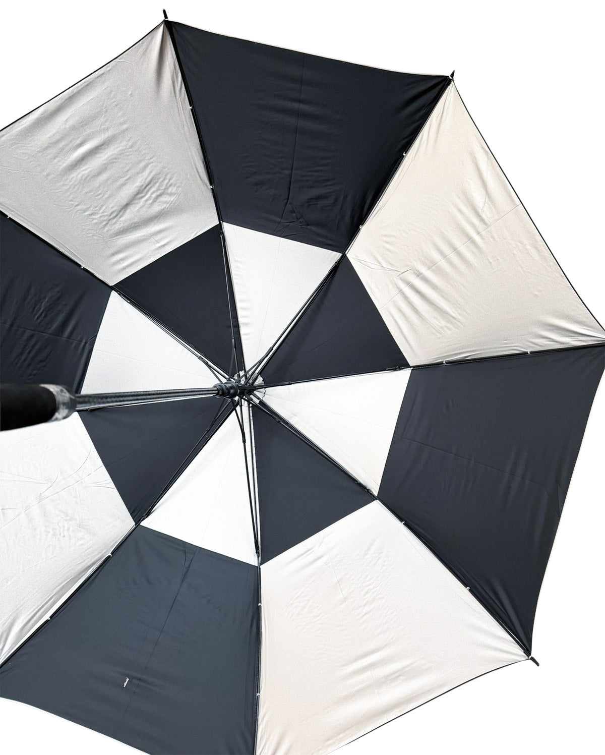 Golf Umbrella Tour-Fit 62" Double Canopy Windproof Auto Open Large Golf Umbrella