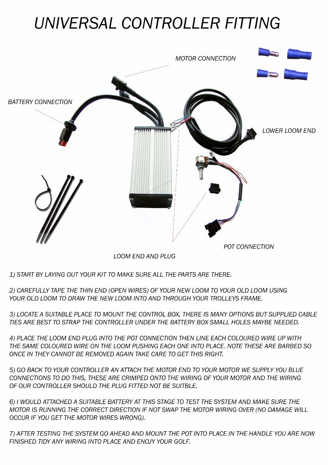 Golf Trolley Speed Controller