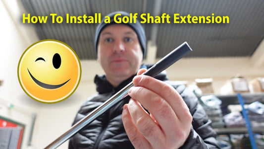 How to Install a Tour Fit Golf Shaft Extender Steel and Graphite