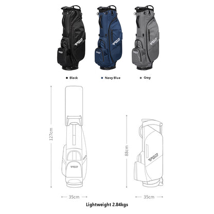 Waterproof Golf Stand Bag 14 Way Divider Lightweight Golf Carry Bag Dual Strap