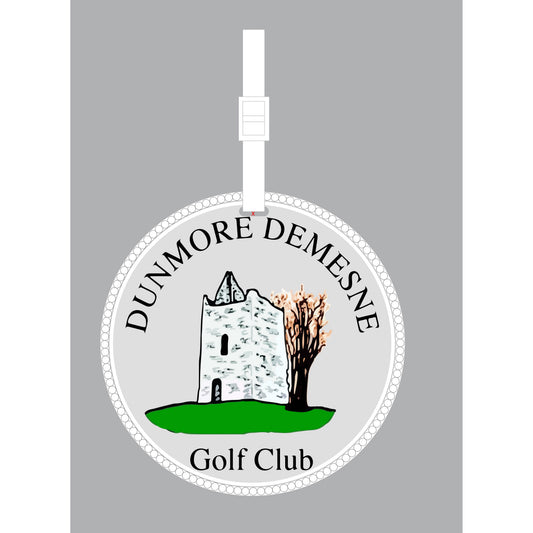 Custom Golf Bag Tag Round Plastic Bag Tag