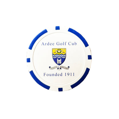 Customized Golf Ball Marker Poker Chip Personalised Golf Accessories