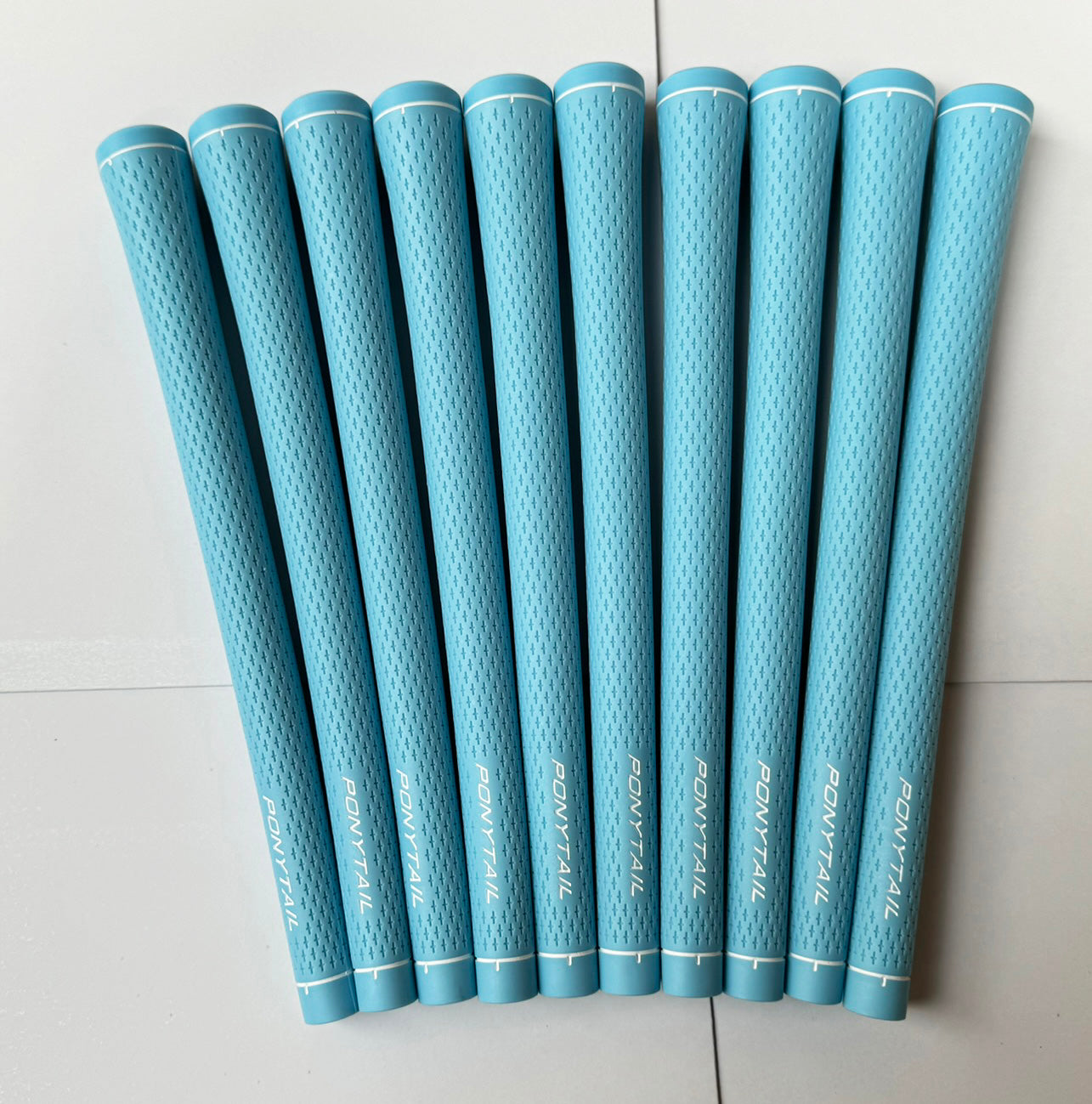 Ladies Golf Grip Undersize Golf Grip Blue Set of 10 with Professional Golf Tape
