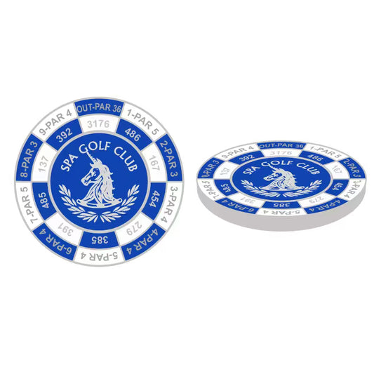 Custom Golf Ball Marker Duo Coin Personalised Poker Chip