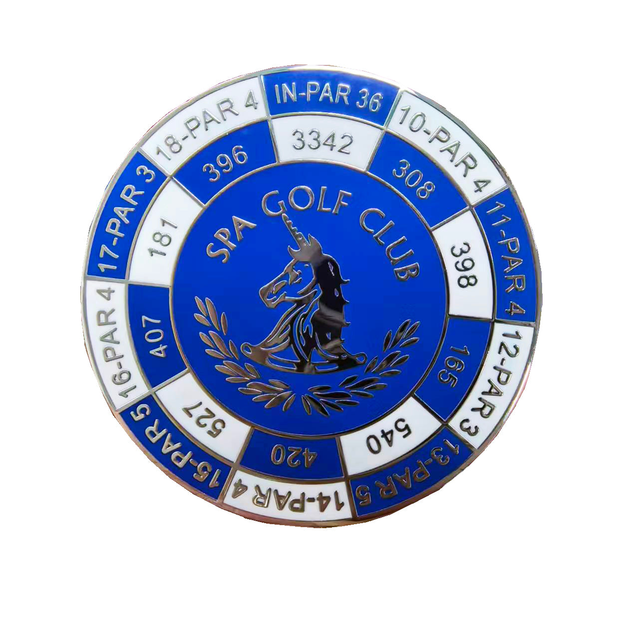 Custom Golf Ball Marker Duo Coin Personalised Poker Chip