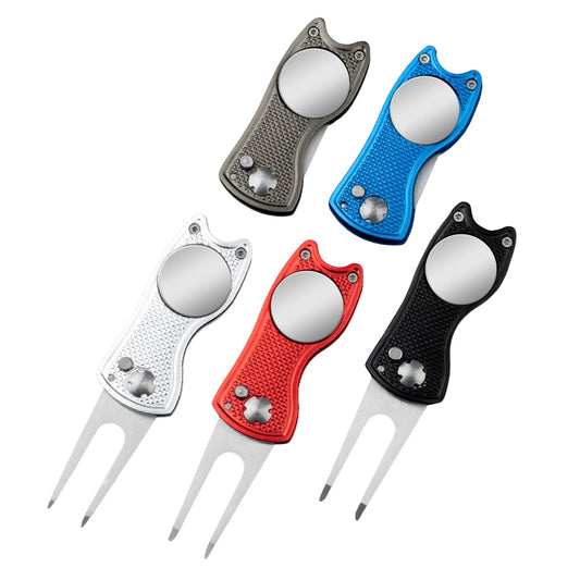 Custom Foldable Golf Divot Tool Pitch Repairer Personalised