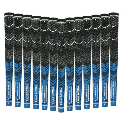 Tour Fit Dual Compound Golf Grip Premium Half Cord Standard Midsize Golf Grips