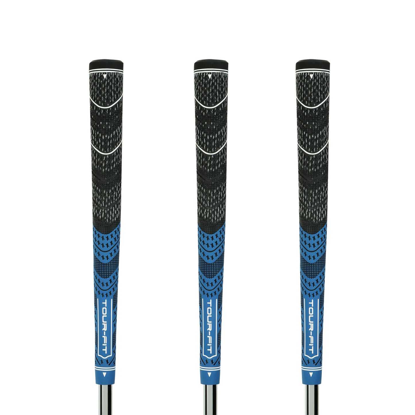 Tour Fit Dual Compound Golf Grip Premium Half Cord Standard Midsize Golf Grips