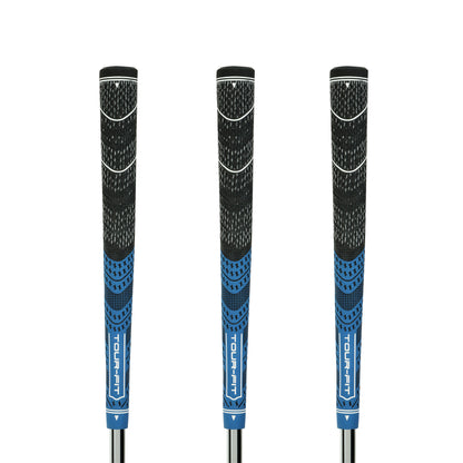 Tour Fit Dual Compound Golf Grip Premium Half Cord Standard Midsize Golf Grips