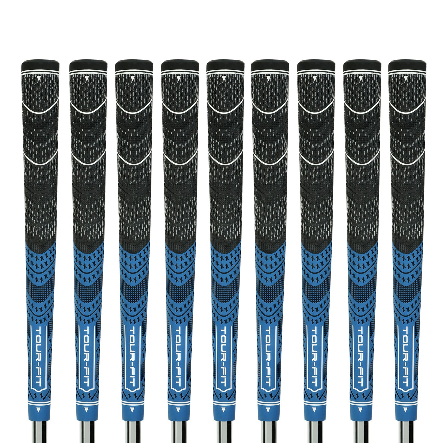 Tour Fit Dual Compound Golf Grip Premium Half Cord Standard Midsize Golf Grips