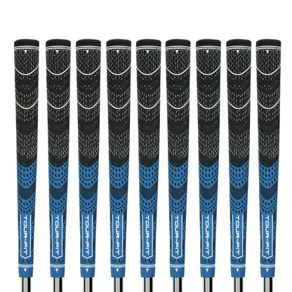 Tour Fit Dual Compound Golf Grip Premium Half Cord Standard Midsize Golf Grips