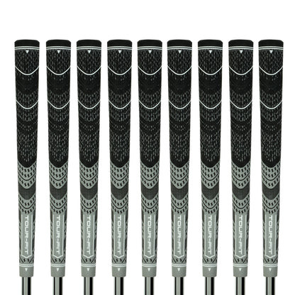 Tour Fit Dual Compound Golf Grip Premium Half Cord Standard Midsize Golf Grips