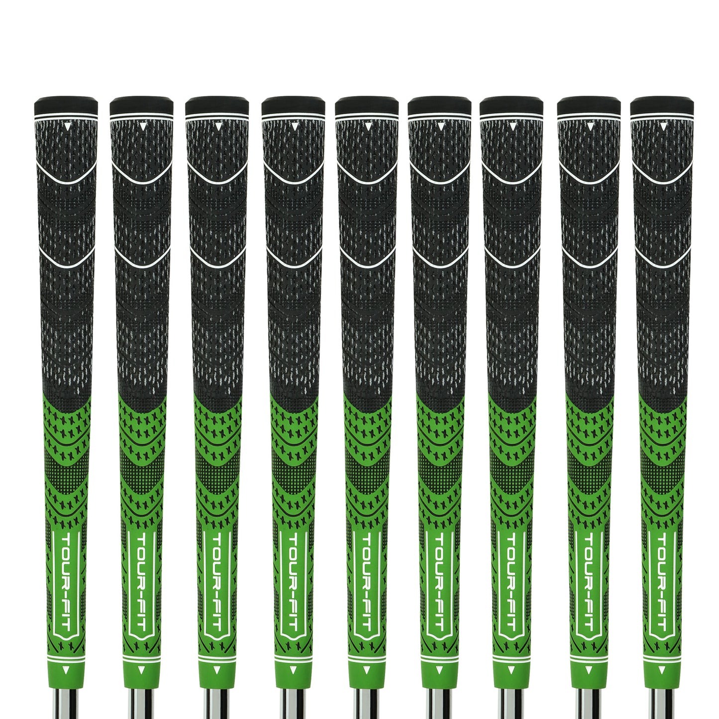 Tour Fit Dual Compound Golf Grip Premium Half Cord Standard Midsize Golf Grips