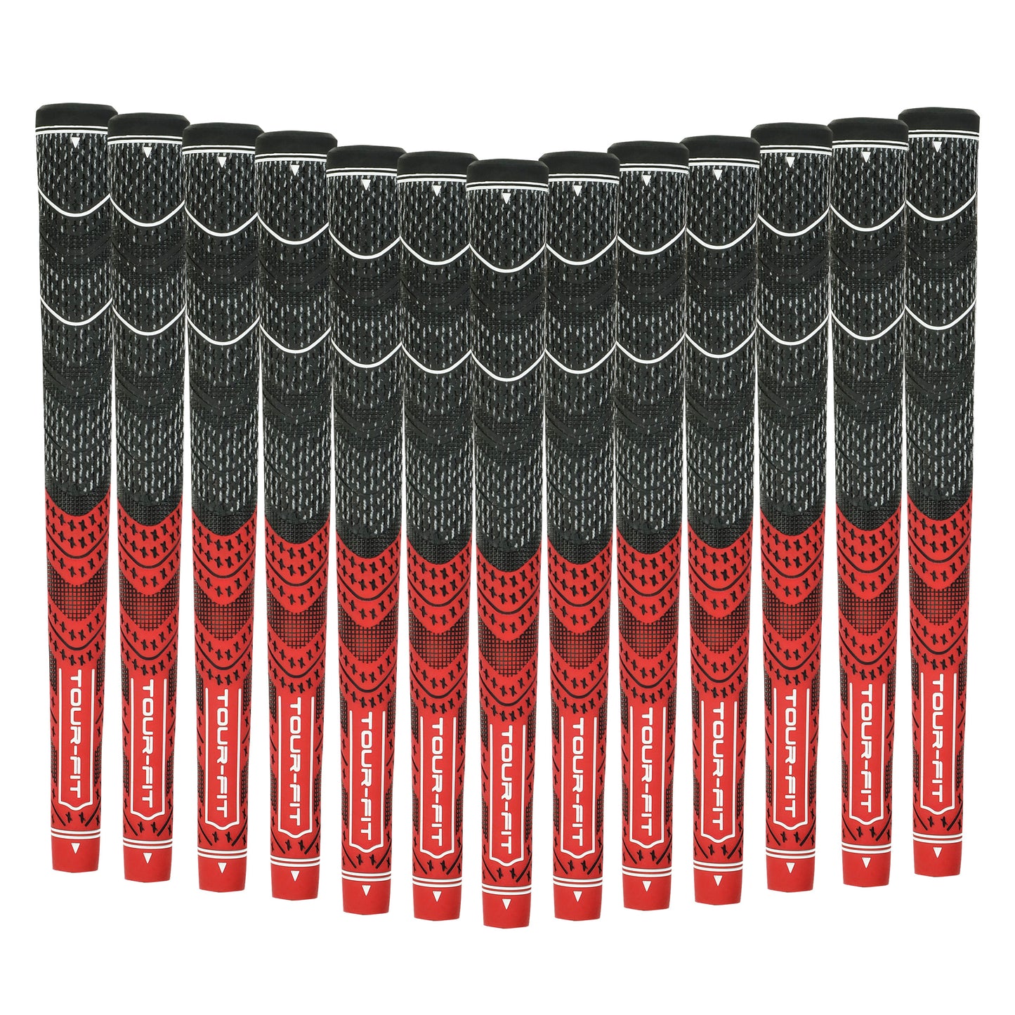 Tour Fit Dual Compound Golf Grip Premium Half Cord Standard Midsize Golf Grips