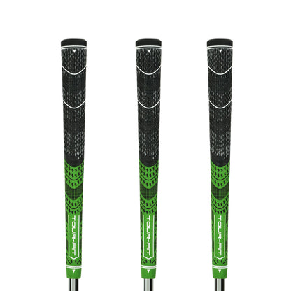 Tour Fit Dual Compound Golf Grip Premium Half Cord Standard Midsize Golf Grips