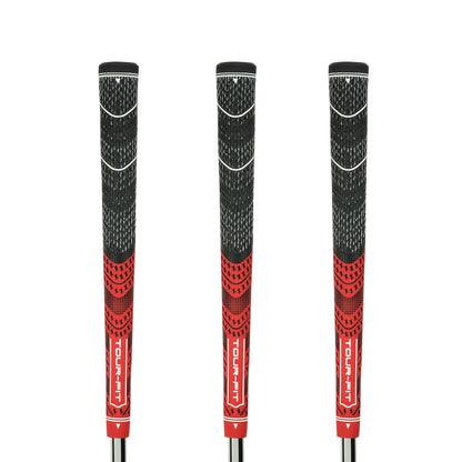 Tour Fit Dual Compound Golf Grip Premium Half Cord Standard Midsize Golf Grips