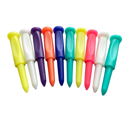 Cone Golf Tees 70mm Extra Strong Plastic Tees Heavy Duty Stable & Wind-Resistant