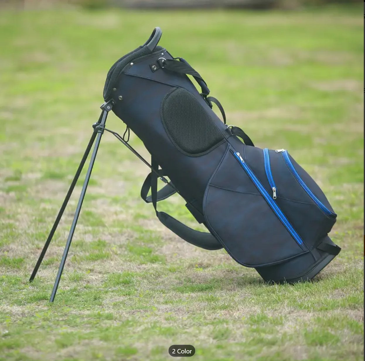 Tour-Fit Golf Stand Bag-Black/Blue
