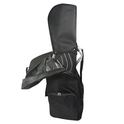 Golf Travel Bag Golf Holiday Travel Cover Case With Wheels Lightweight Durable