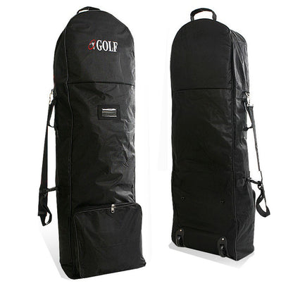 Golf Travel Bag Golf Holiday Travel Cover Case With Wheels Lightweight Durable