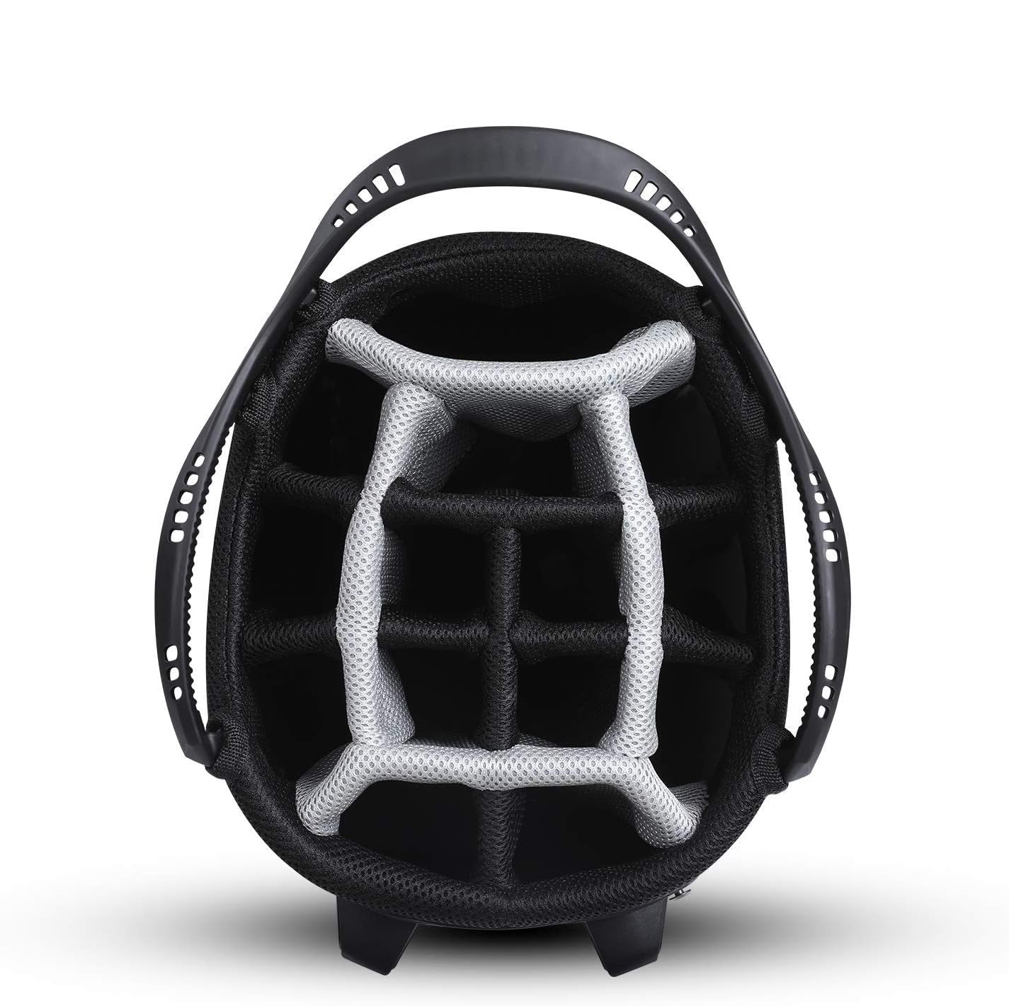 Tour-Fit Golf Stand Bag 14 Way Top Full Length Divider-Black/Gray