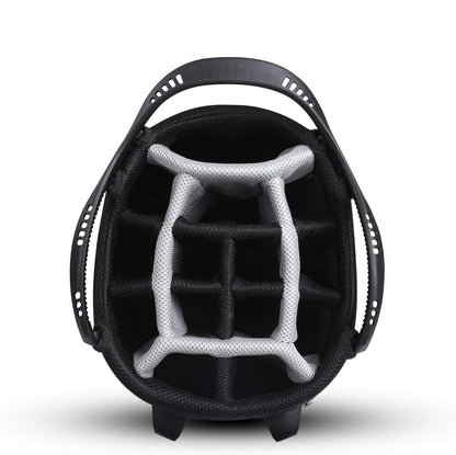 Tour-Fit Golf Stand Bag 14 Way Top Full Length Divider-Black/Gray