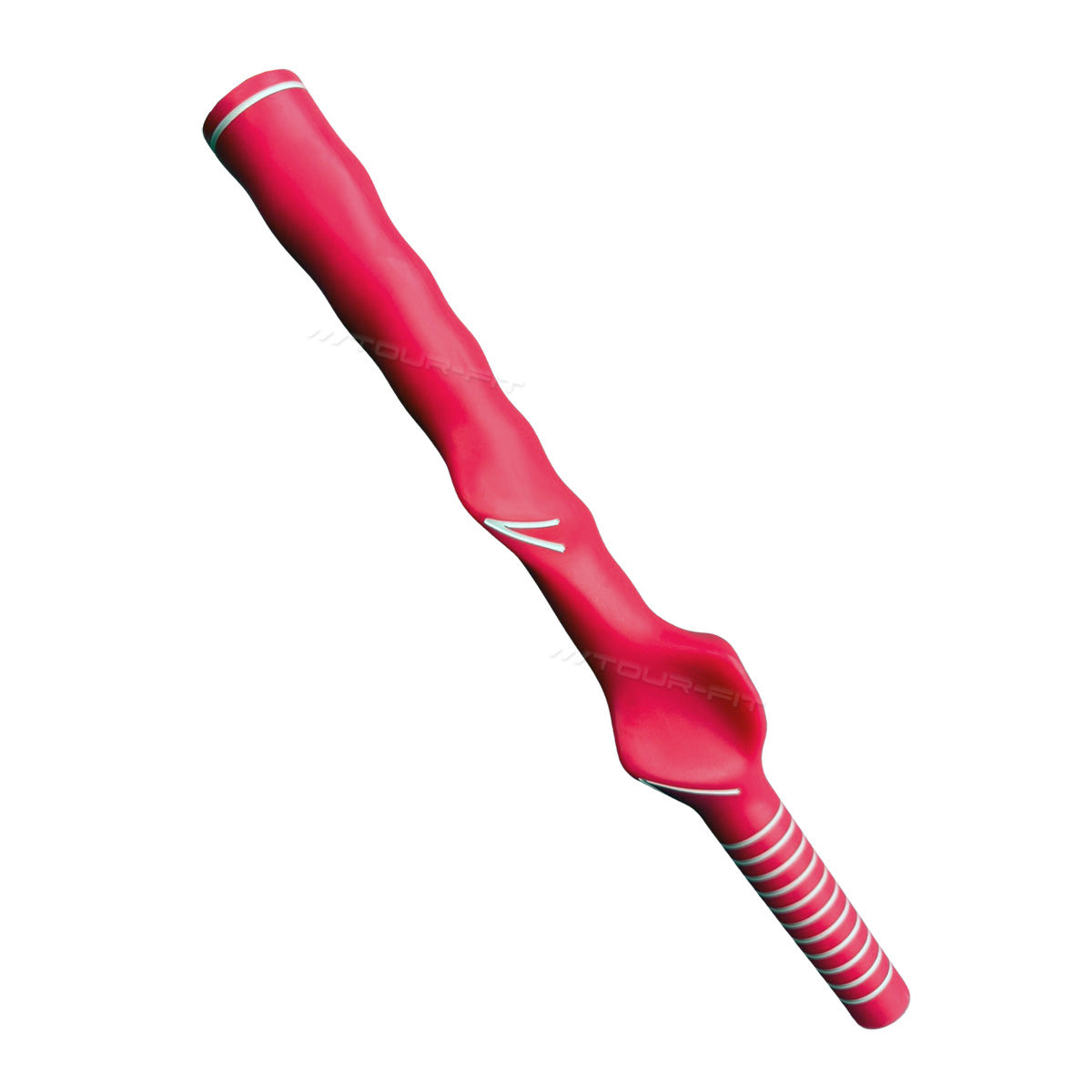 Golf Training Grip Ladies Right Hand Pink Tour-Fit Training Grip with Golf Tape