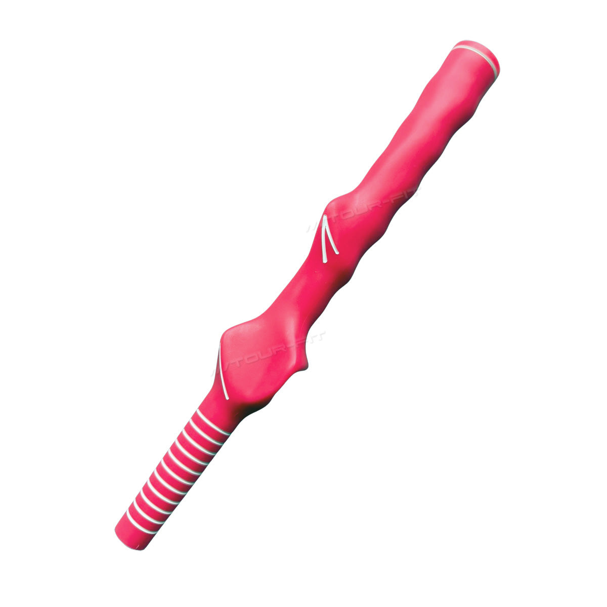 Golf Training Grip Ladies Right Hand Pink Tour-Fit Training Grip with Golf Tape