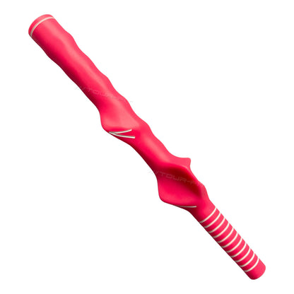 Golf Training Grip Ladies Right Hand Pink Tour-Fit Training Grip with Golf Tape