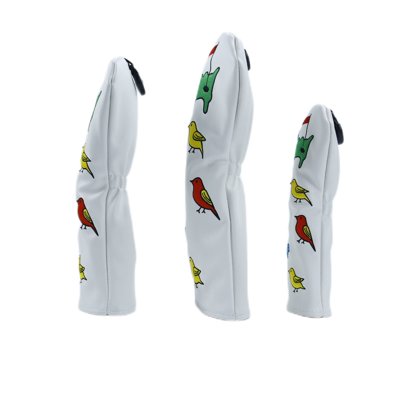 Golf Club Covers Headcover for Driver, Fairway, Hybrids-Birdie&Green Pattern