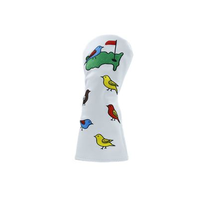 Golf Club Covers Headcover for Driver, Fairway, Hybrids-Birdie&Green Pattern