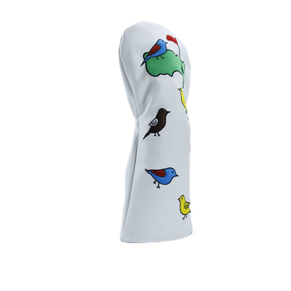 Golf Club Covers Headcover for Driver, Fairway, Hybrids-Birdie&Green Pattern