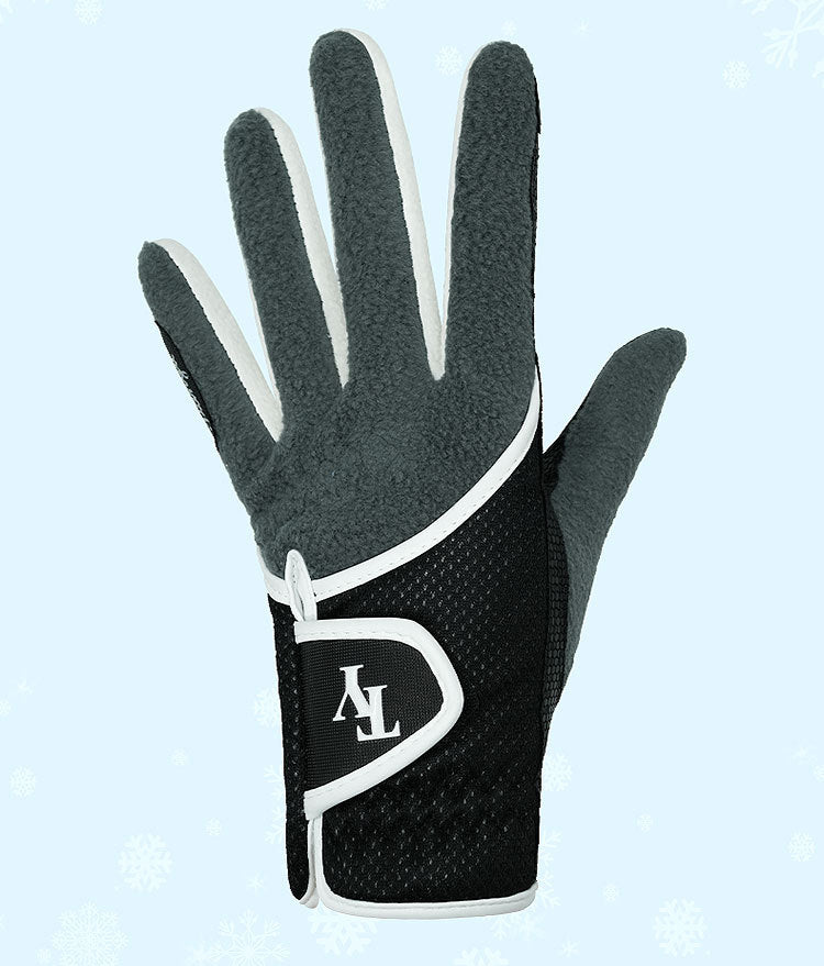 Junior Golf Winter Gloves Kids Thermal Fleece Golf Gloves Pair