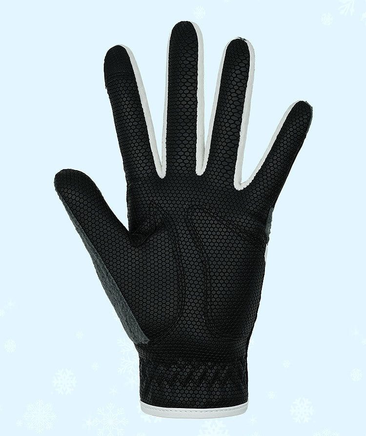 Junior Golf Winter Gloves Kids Thermal Fleece Golf Gloves Pair