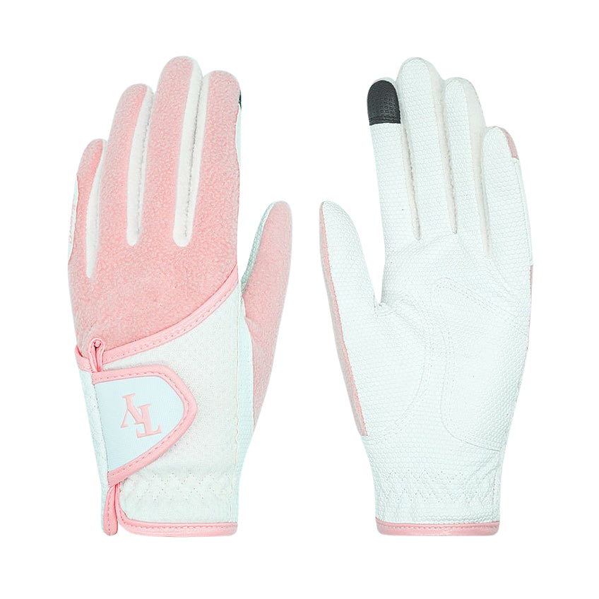 Junior Golf Winter Gloves Kids Thermal Fleece Golf Gloves Pair