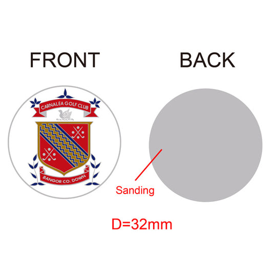 Customized Metal Golf Ball Markers Bespoke Golf Accessories