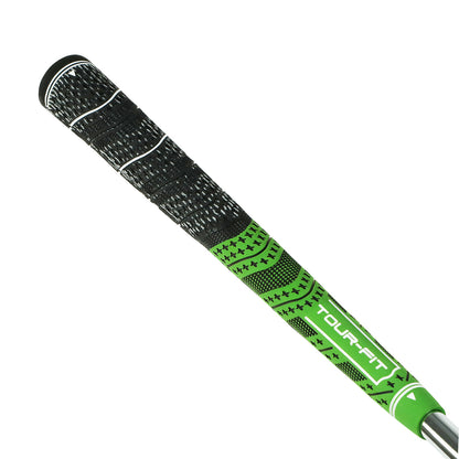 Tour Fit Dual Compound Golf Grip Premium Half Cord Standard Midsize Golf Grips