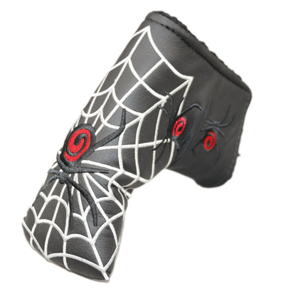 Golf Putter Headcover Golf Blade Putter Head Cover-Spider Pattern