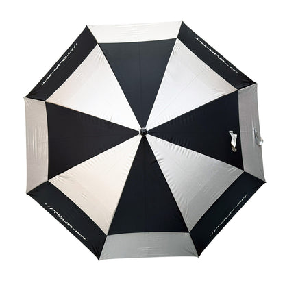 Golf Umbrella Tour-Fit 62" Double Canopy Windproof Auto Open Large Golf Umbrella