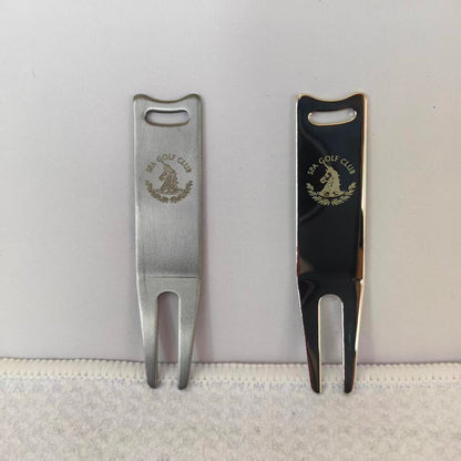 Custom Metal Golf Divot Tool Pitch Repairer Personalised Golf Accessories