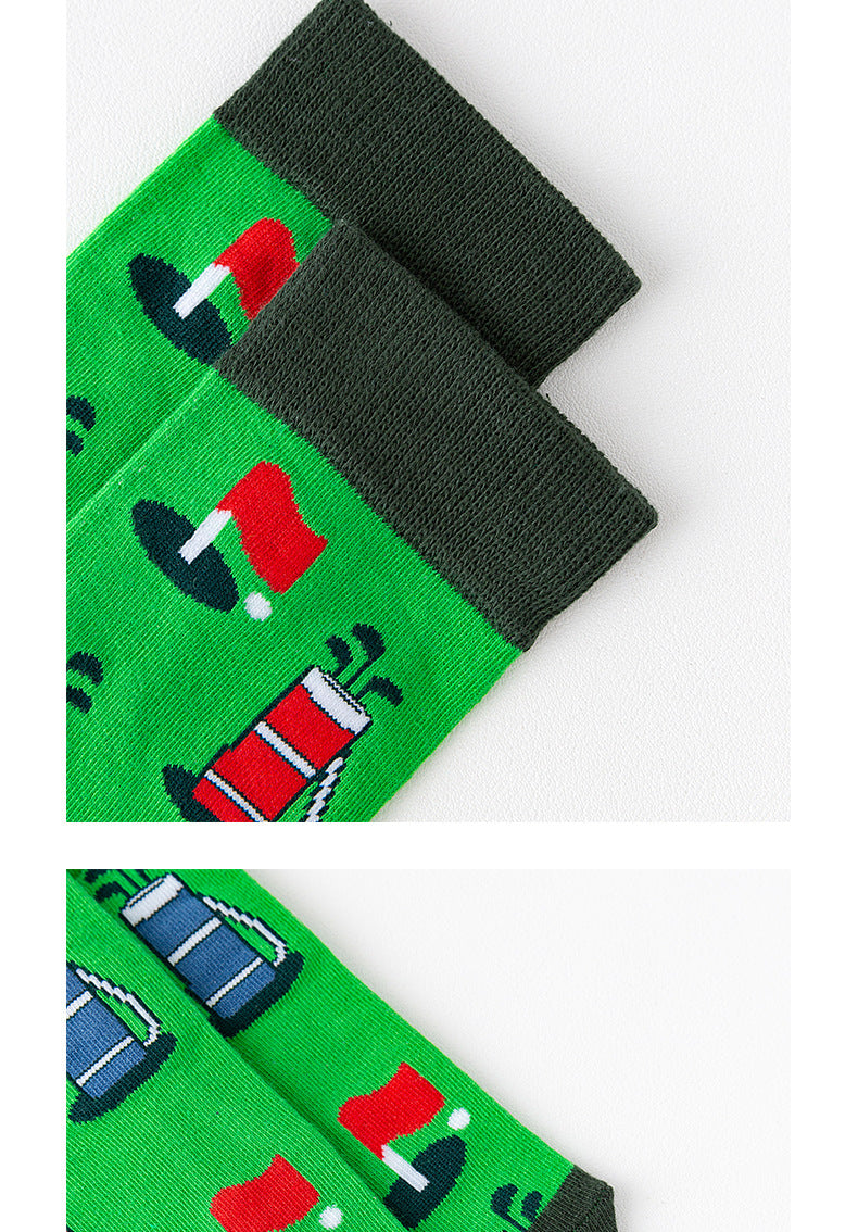 Men's Golf Socks Pack of 3 Pairs Funky Golf Socks Christmas Stocking Filler