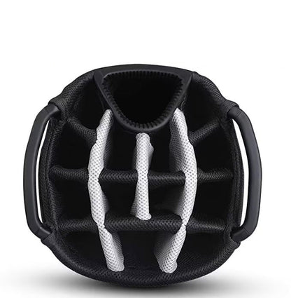 Tour-Fit Golf Cart Bag 14 Way Top Full Length Divider Black/Gray/Blue